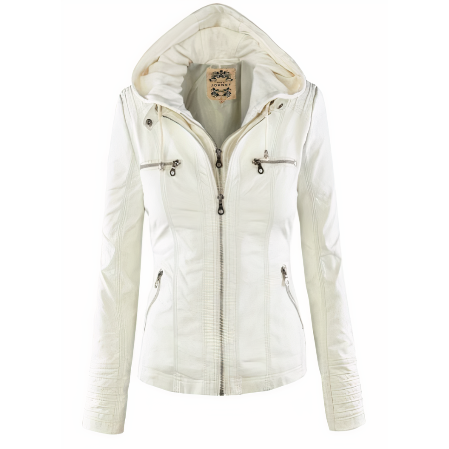 Wolff Women's Leather Jacket | PU Leather, Thermal Lining, Elegant