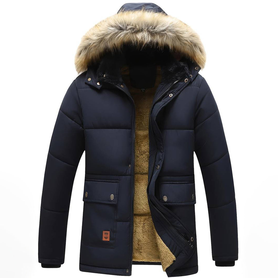 Wolff Men's Parka | Weather-Resistant, Comfortable Fit, Men's Winter Jacket