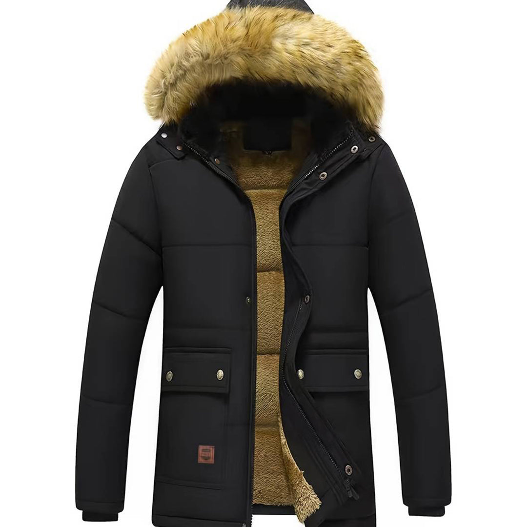 Wolff Men's Parka | Weather-Resistant, Comfortable Fit, Men's Winter Jacket