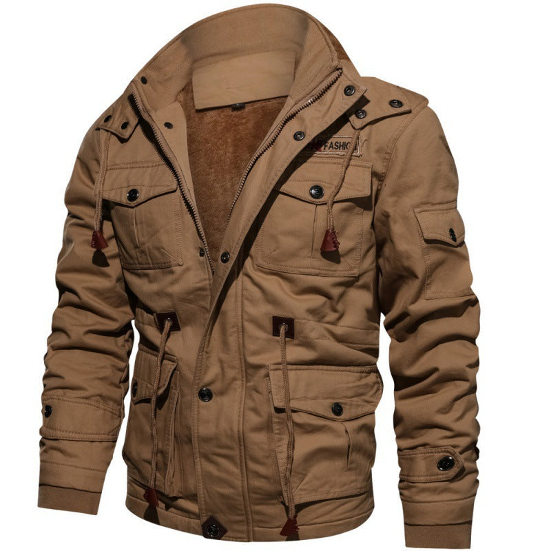 Wolff Men's Winter Jacket | High-Quality Cotton, Stylish and Warm