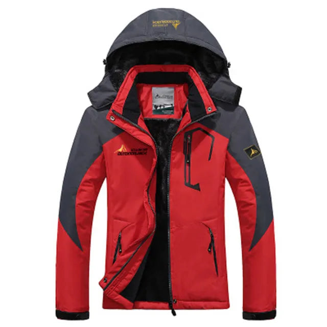 Wolff Men's Winter Jacket | Windproof, Water-Repellent, Ski Jacket