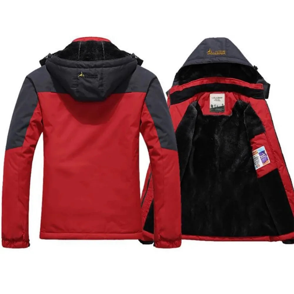 Wolff Men's Winter Jacket | Windproof, Water-Repellent, Ski Jacket