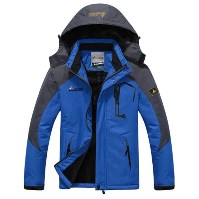 Wolff Men's Winter Jacket | Windproof, Water-Repellent, Ski Jacket