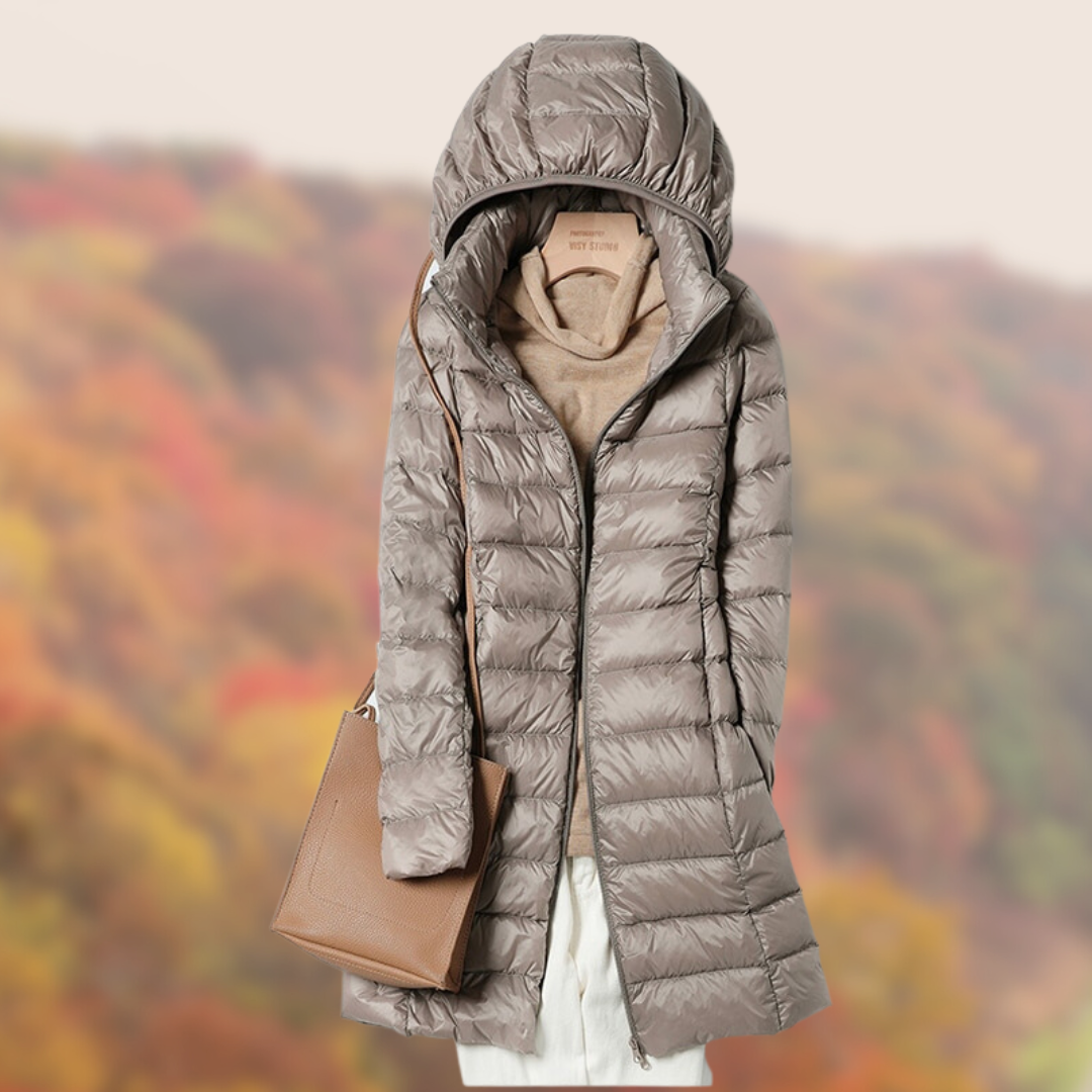 Wolff Women's Down Jacket | Ultralight Hooded Puffer for Winter Coats 2