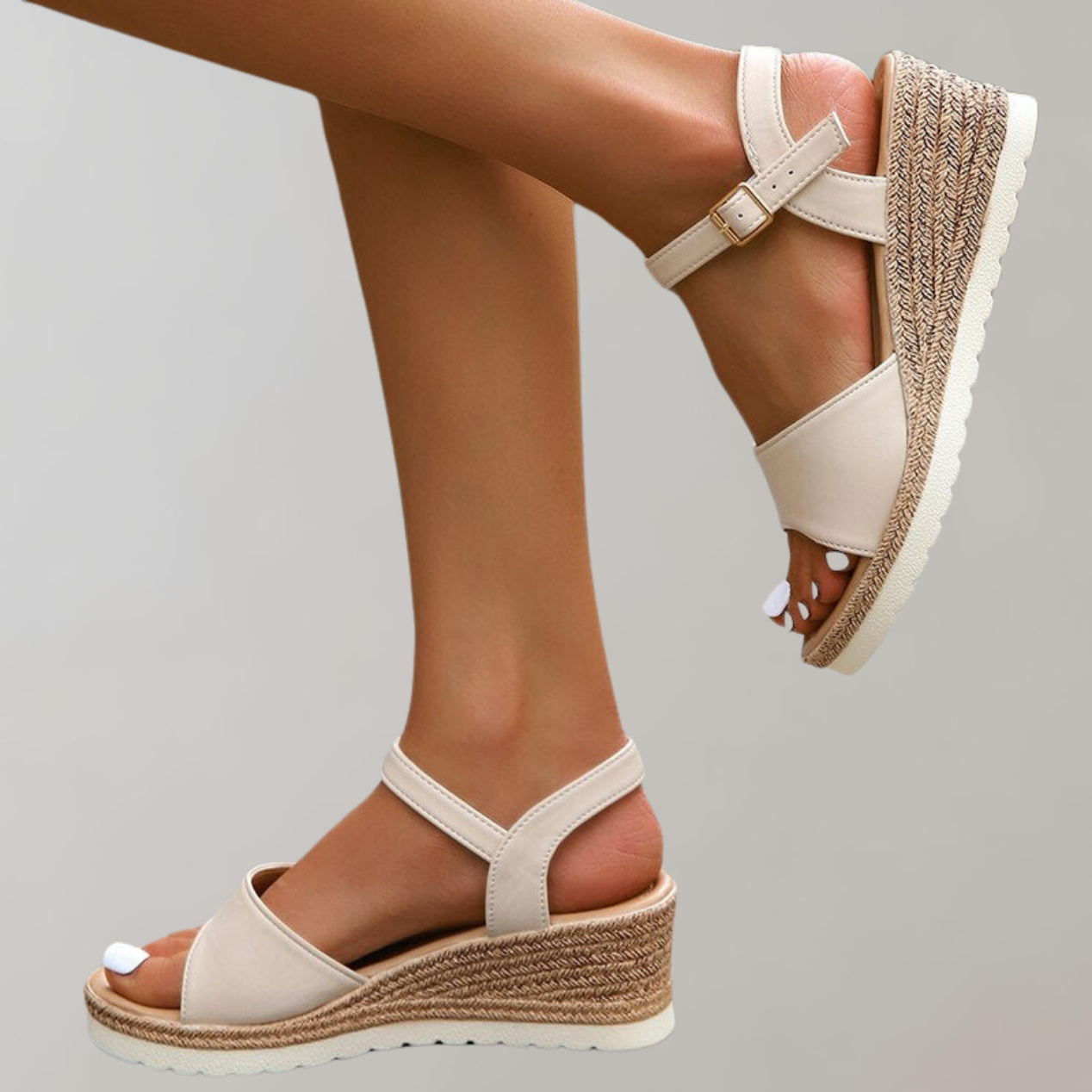 Wolff Women's Sandals | Orthopedic Comfort with Platform 3