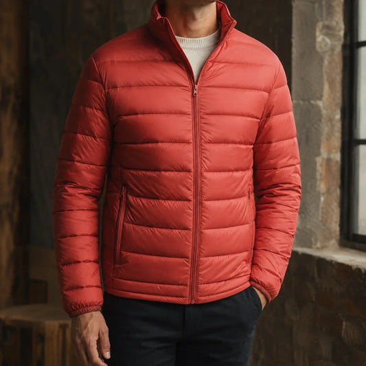 Wren Women's Quilted Puffer Jacket | Lightweight, Stand Collar 0