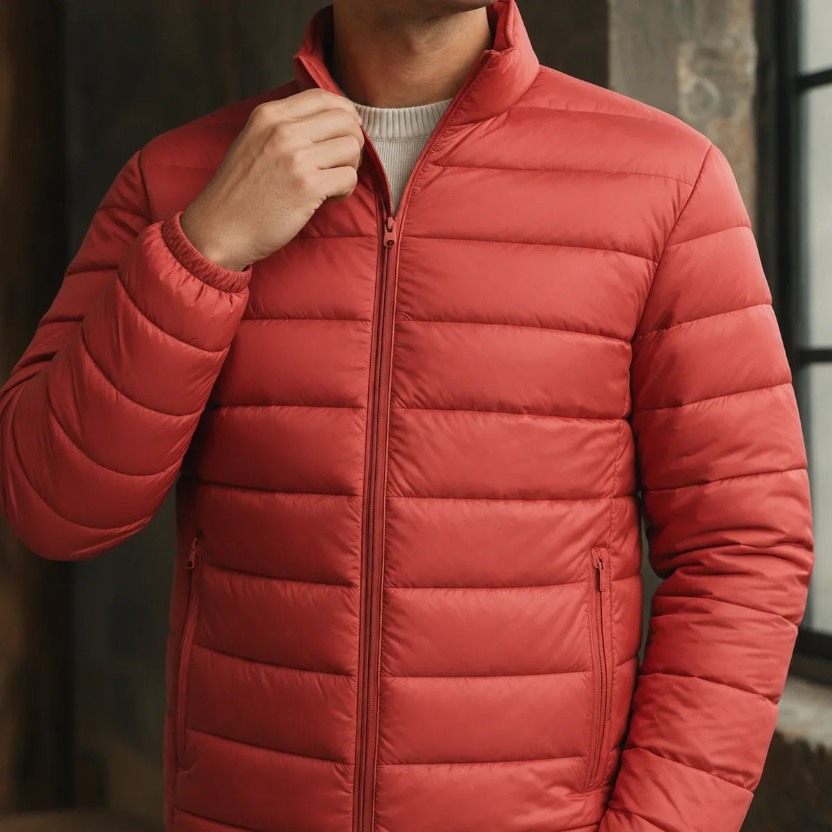 Wren Women's Quilted Puffer Jacket | Lightweight, Stand Collar 1