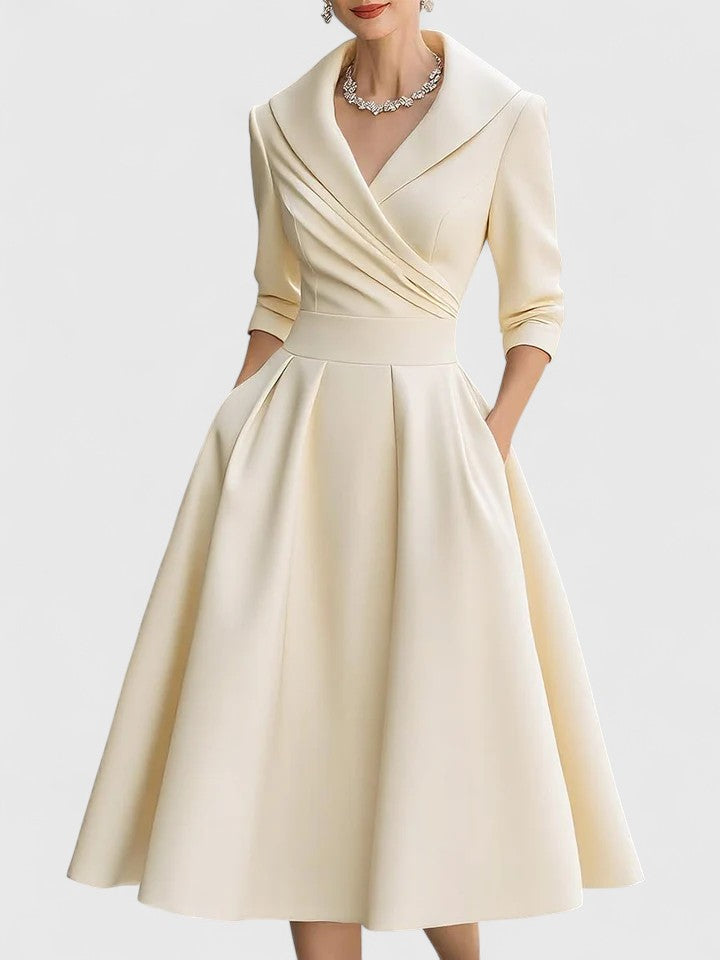 Yara Women's Midi Dress | Elegant Design, Plus Size Available 6