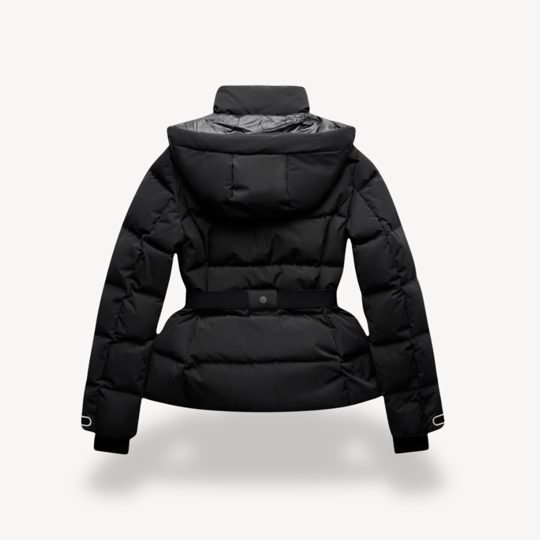 Zara Women's Winter Jacket | Tailored Puffer, Adjustable Waist