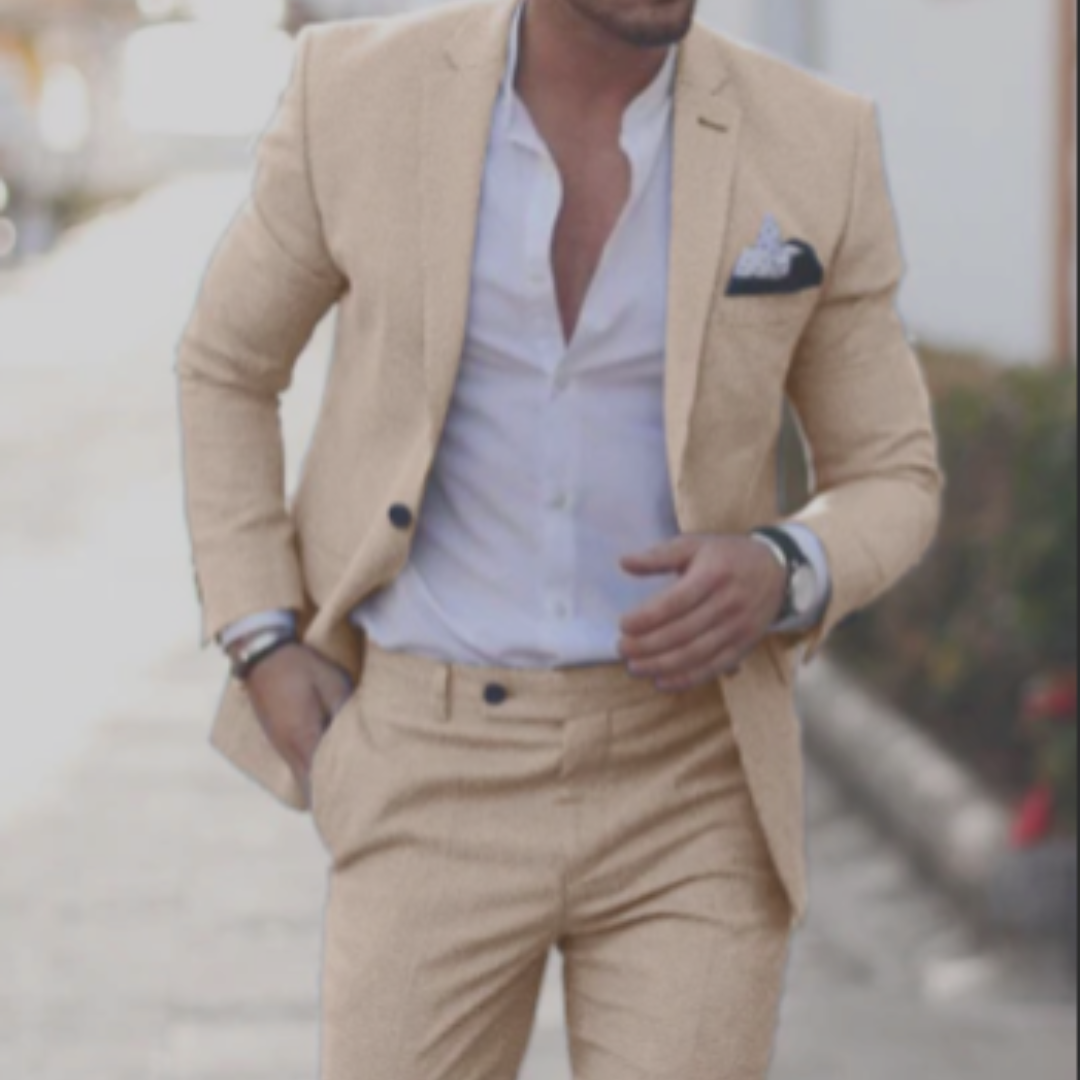 Summer Men's Suit | Lightweight Blazer and Pants for Weddings