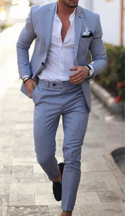 Summer Men's Suit | Lightweight Blazer and Pants for Weddings