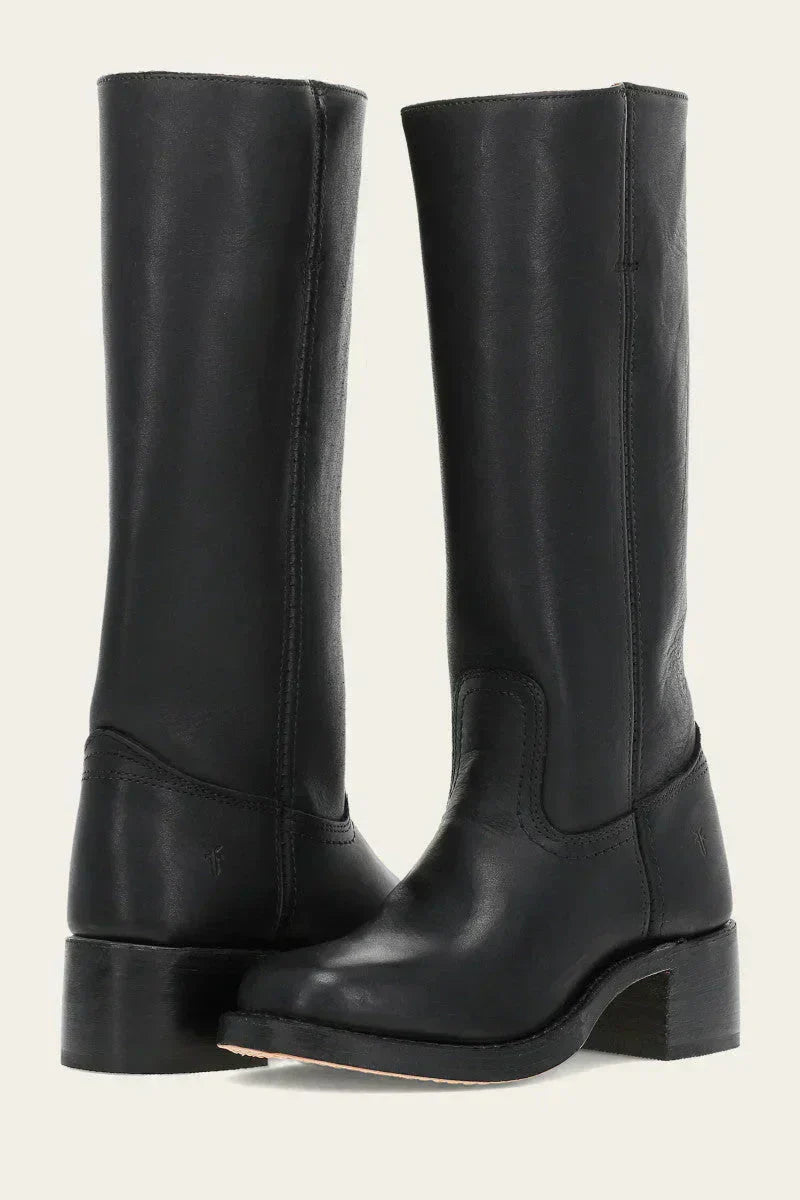 LEONIE | Leather Long Boots for Women