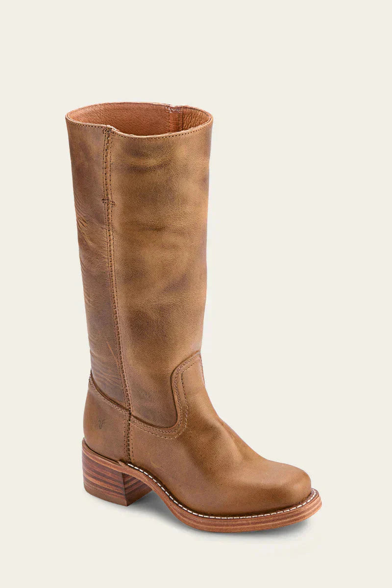 LEONIE | Leather Long Boots for Women