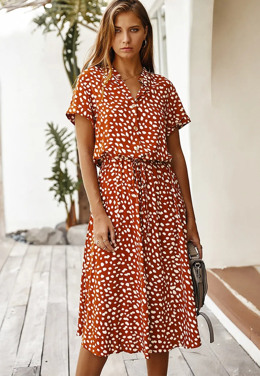 LUMINA | Airy summer dress with stylish print