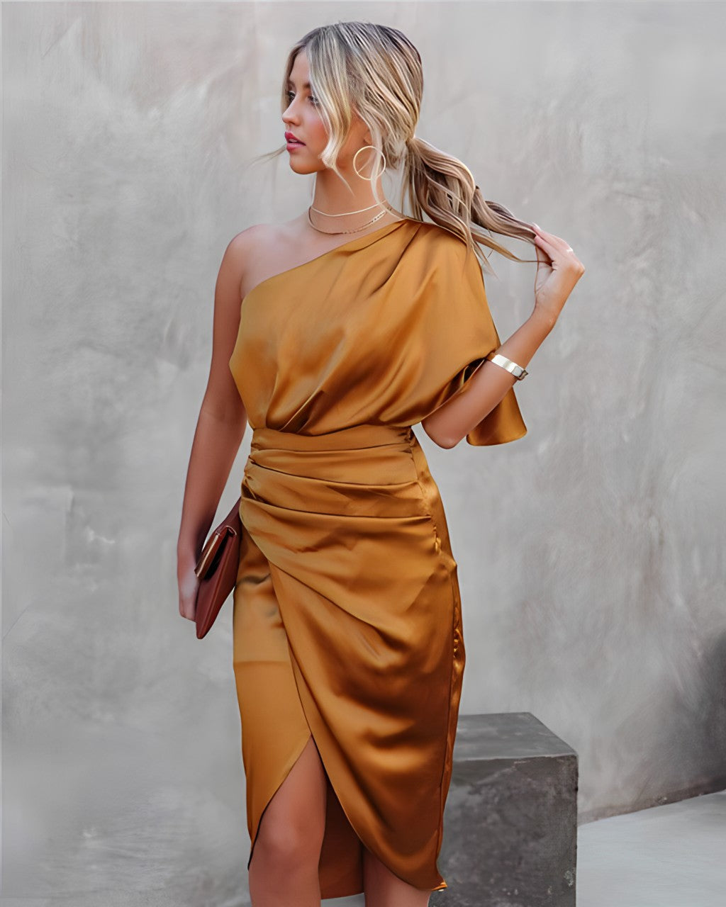 SAREENA | Summer Off-Shoulder Dress for Wedding Guests