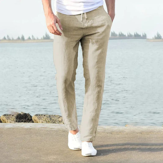 MILO | Lightweight Linen Summer Pants for Men