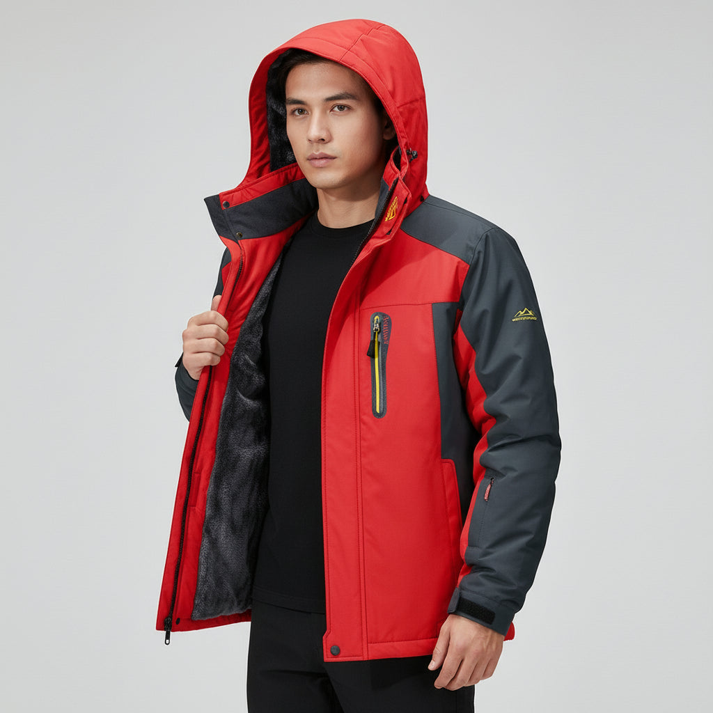 Men's Winter Jacket | Outdoor Jacket | Waterproof & Windproof | Winter Essentials | Padded Interior