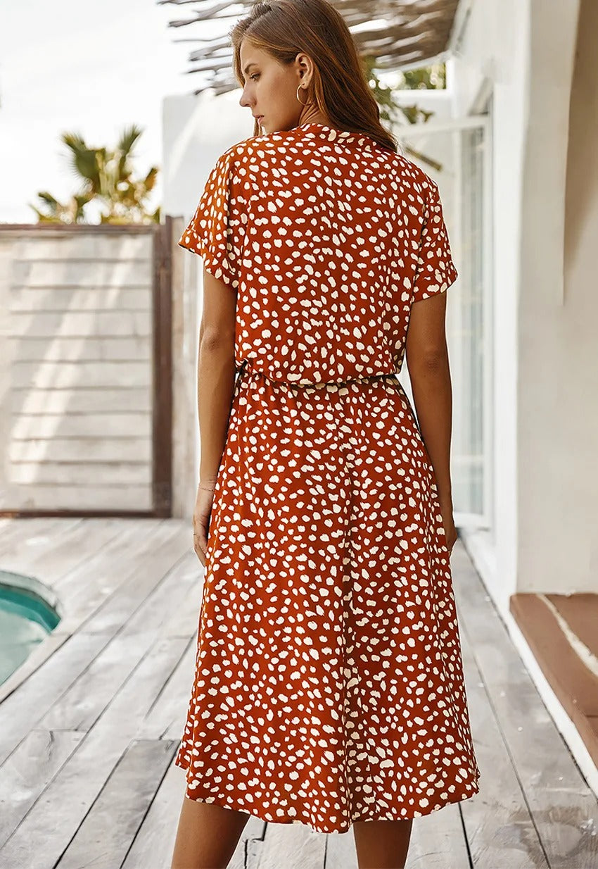LUMINA | Airy summer dress with stylish print