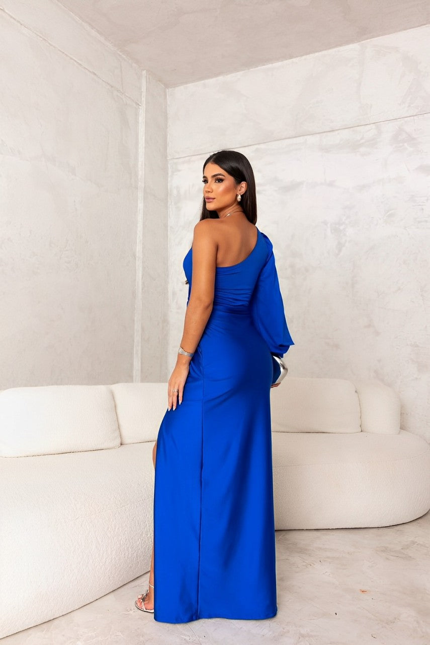 CLASSY NIGHTS | Elegant One-Shoulder Dress – Perfect for Wedding Guests